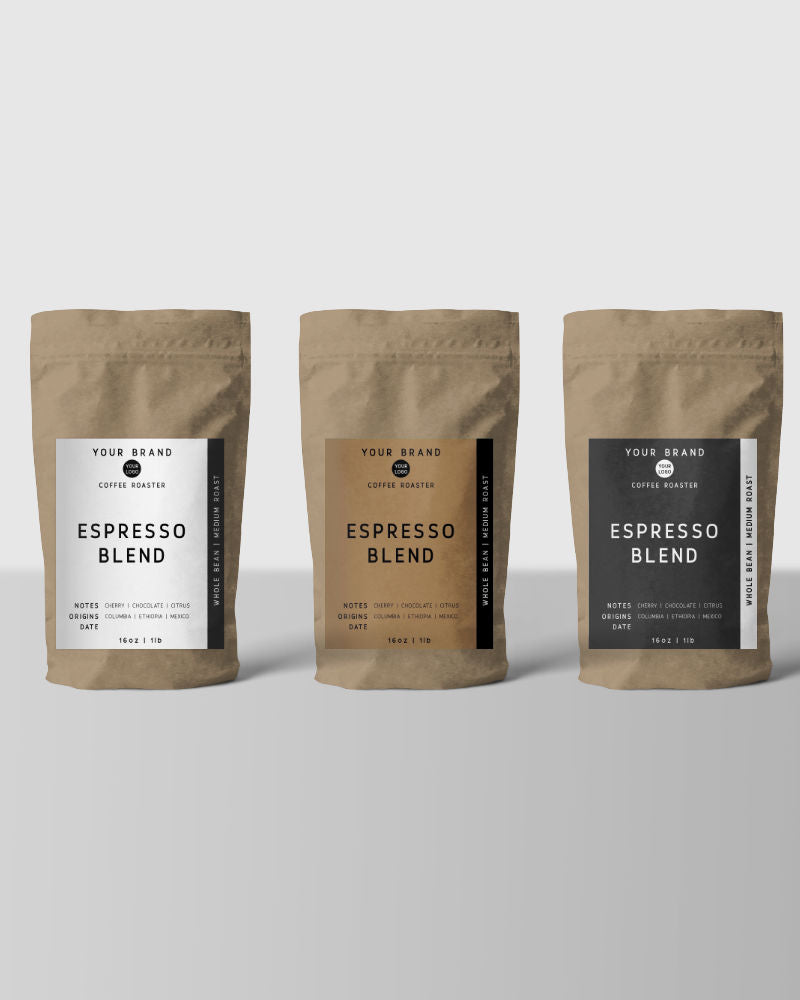 Custom Coffee Label Design - We Design A Custom Label For Your Brand